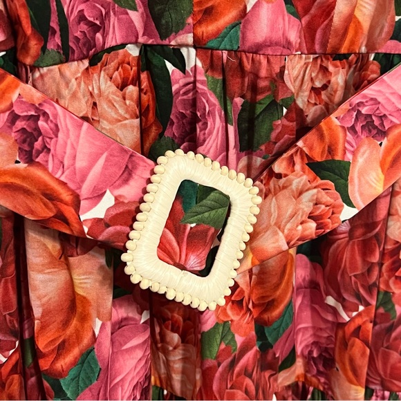 NWT Sachin & Babi Carina Belted Floral Dress - Picture 8 of 13
